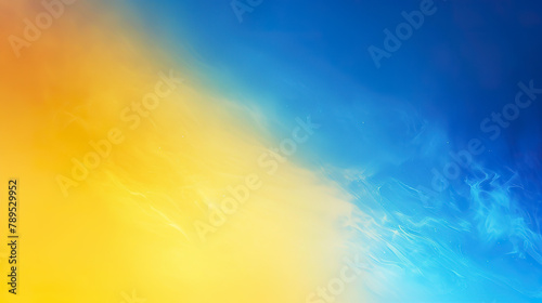 blue and yellow gradient background