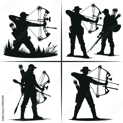 Bow Hunter Svg,Hunting svg,Hunting Season svg, Deer Hunting svg, Bow Hunter Shirt,Bow and Arrow,Hunting Dad,American Flag