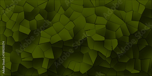 Voronoi diagram broken glass quartz crystal geometric retro tiles seamless pattern vintage background 