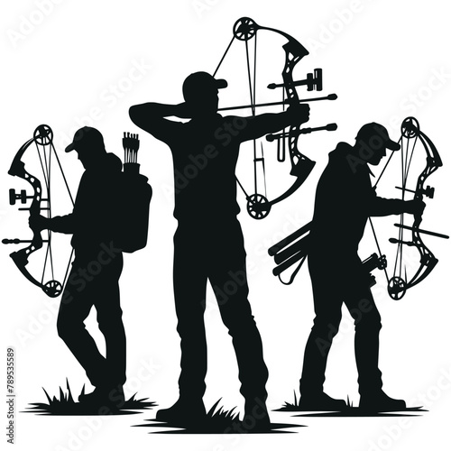 Bow Hunter Svg,Hunting svg,Hunting Season svg, Deer Hunting svg, Bow Hunter Shirt,Bow and Arrow,Hunting Dad,American Flag