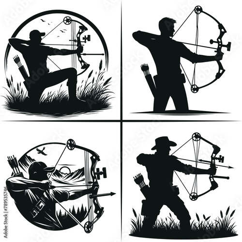 Bow Hunter Svg,Hunting svg,Hunting Season svg, Deer Hunting svg, Bow Hunter Shirt,Bow and Arrow,Hunting Dad,American Flag