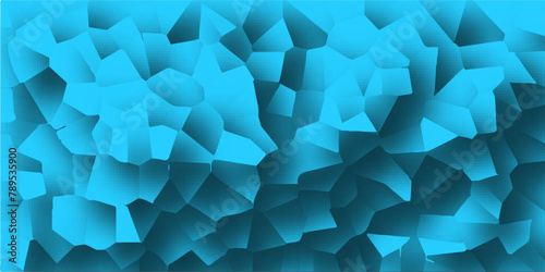 Voronoi diagram broken glass quartz crystal retro tyles geometric pattern vintage abstract background.