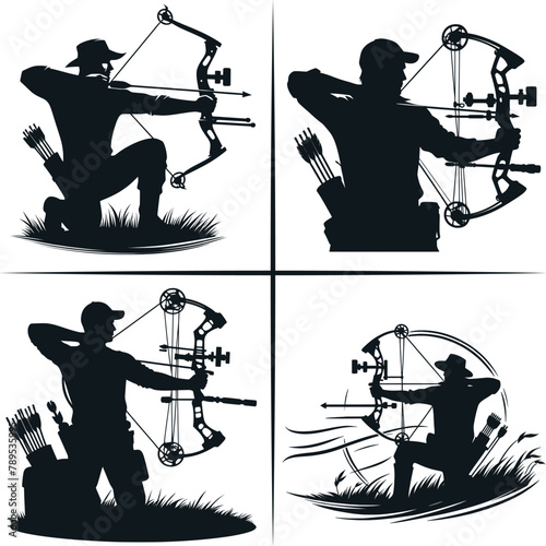 Bow Hunter Svg,Hunting svg,Hunting Season svg, Deer Hunting svg, Bow Hunter Shirt,Bow and Arrow,Hunting Dad,American Flag