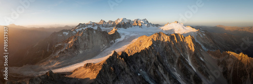 Orny Glacier Plateau de Trient Icefield Mont Blanc Massif Champe photo