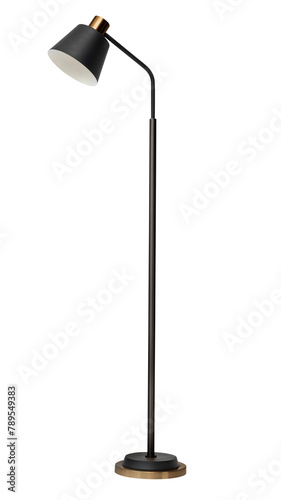 Φωτογραφία Brass floor lamp png mockup