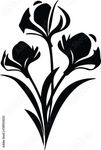 sego lily silhouette