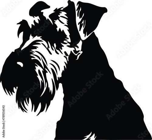 Airedale Terrier silhouette