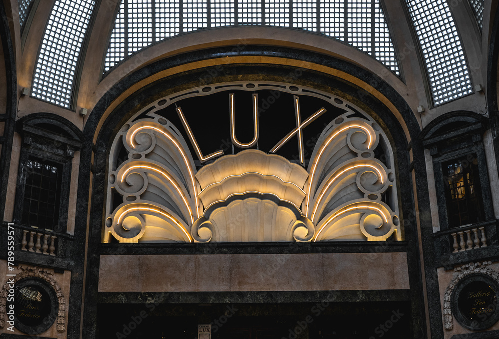 Historic monument of the city of Turin in Italy.