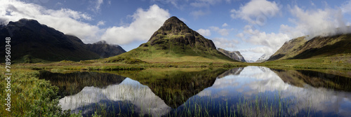 Glencoe Valley Lochan Scotland photo