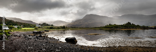 Torridon Village and Loch Scottish Highlands photo