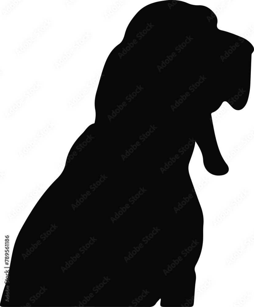 Bloodhound silhouette