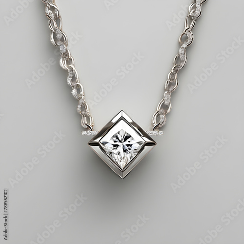 diamond necklace with diamonds