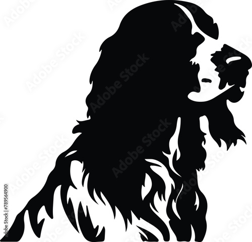 English Setter silhouette