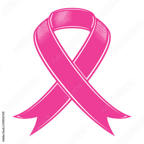 pink ribbon an international symbol of breast cancer awareness