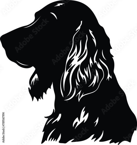 Irish Setter silhouette