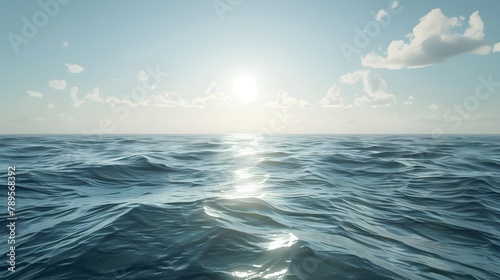 Calm sea water surface during day light.