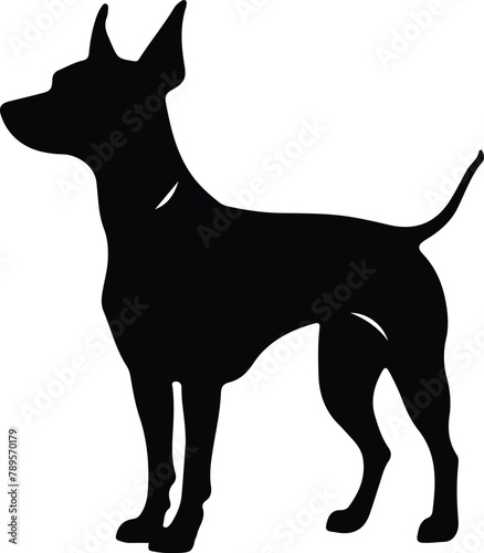 Manchester Terrier silhouette