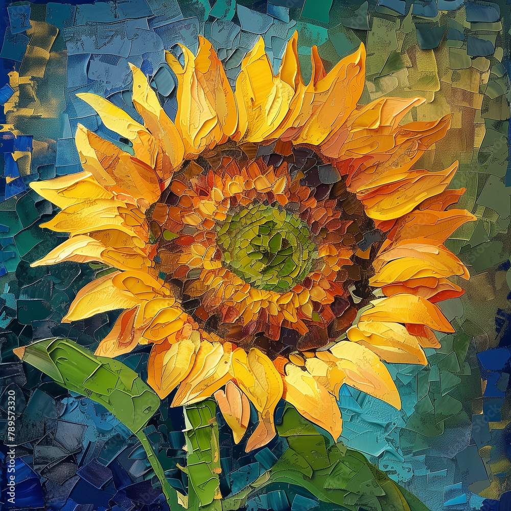 sunflower in the sun