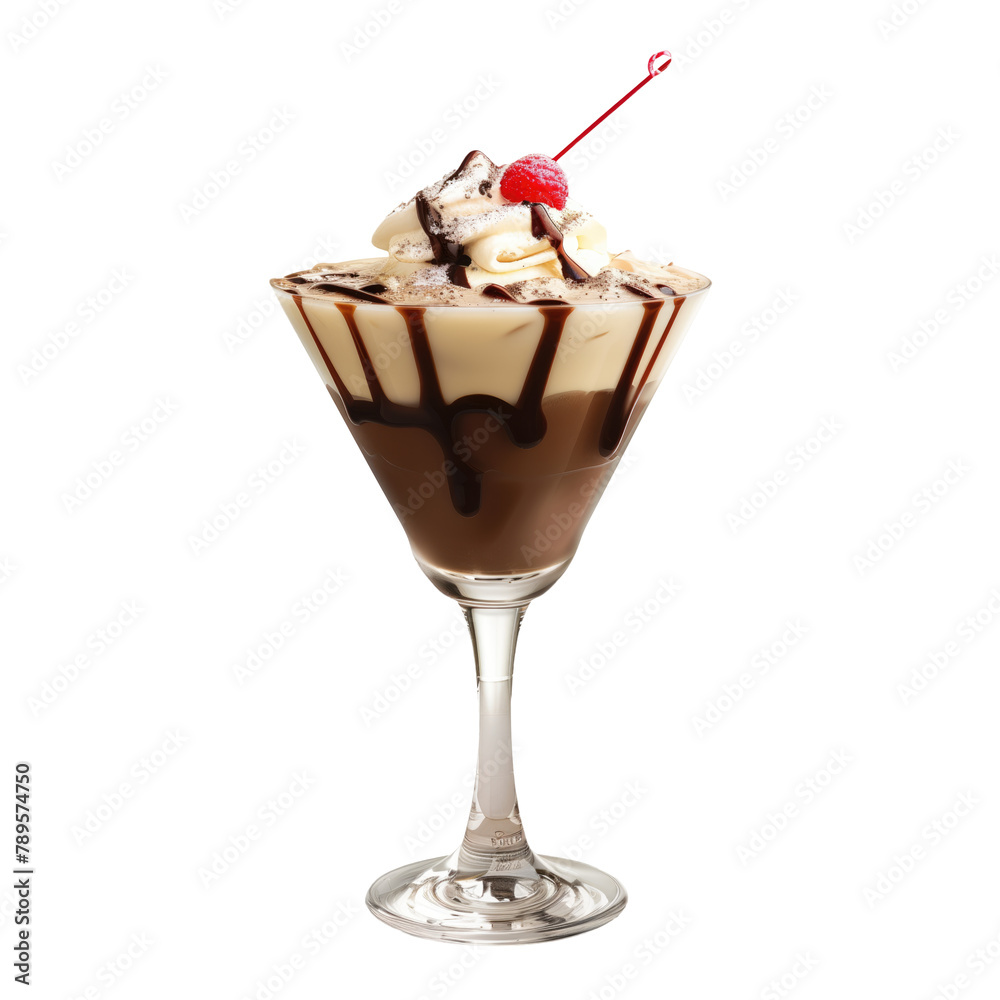 chocolate cream cocktail isolated on white or transparent background png cutout clipping path
chocolate cream cocktail isolated on white or transparent background png cutout clipping path