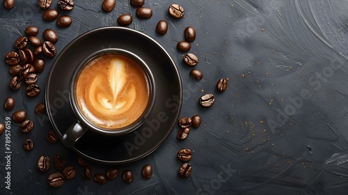 Espresso Harmony: A Minimalist Ode to Coffee. Concept Coffee Brewing Tips, Espresso Recipes, Coffee Culture Trends, Roasting Techniques, At-Home Barista Skills