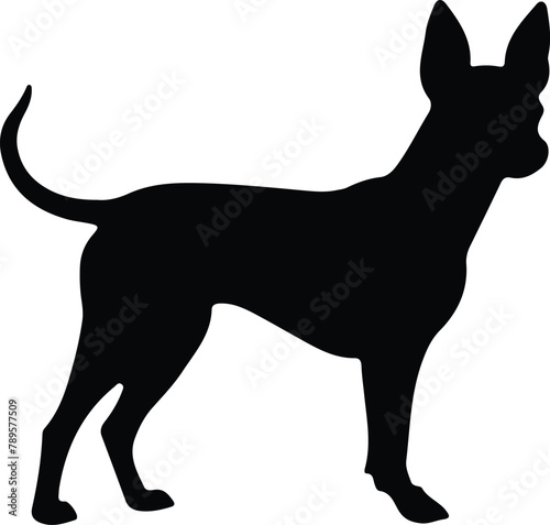 Toy Manchester Terrier silhouette