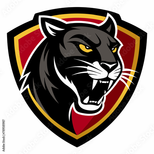 panther muscat logo vector illustration