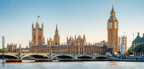 the palace of westminster during sunset, london