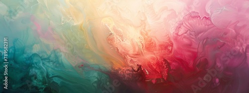 Soft Pastel Tones in Abstract Flow 