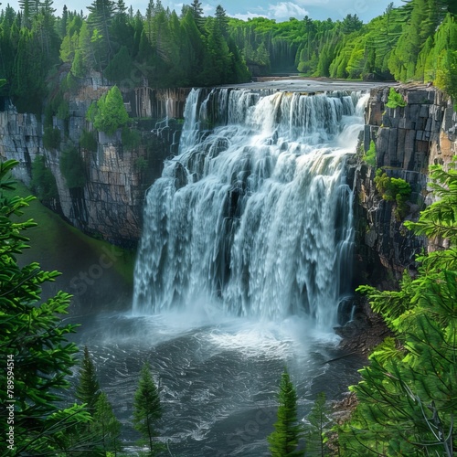 waterfall in the forest