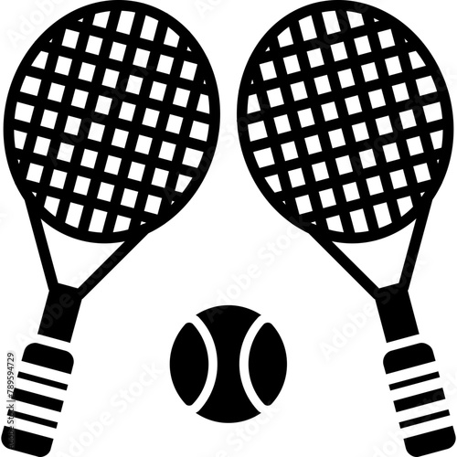 Tennis Bat Icon