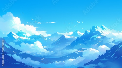 Cartoon Illustration Wallpaper Background