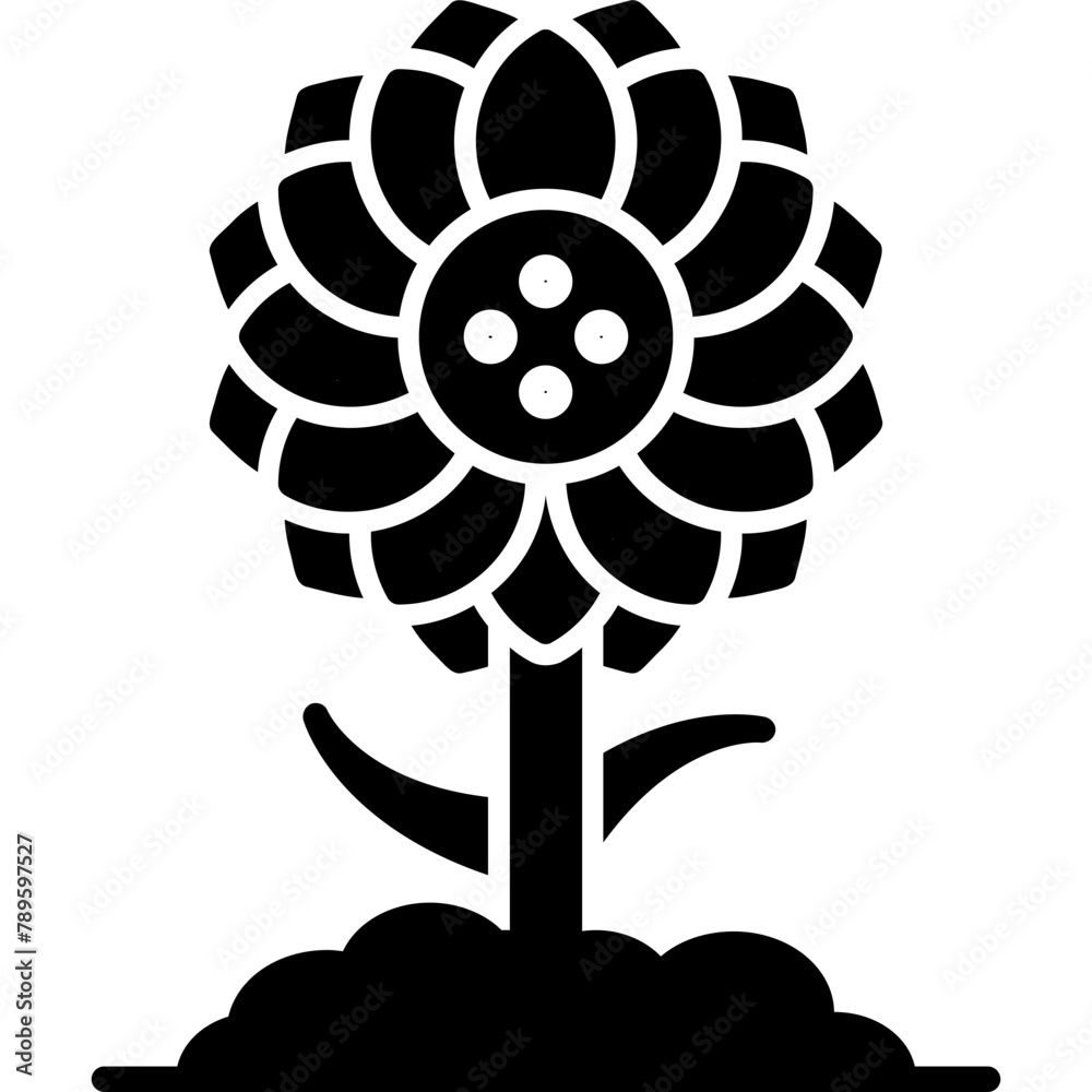Sunflower Icon Sunflower Icon