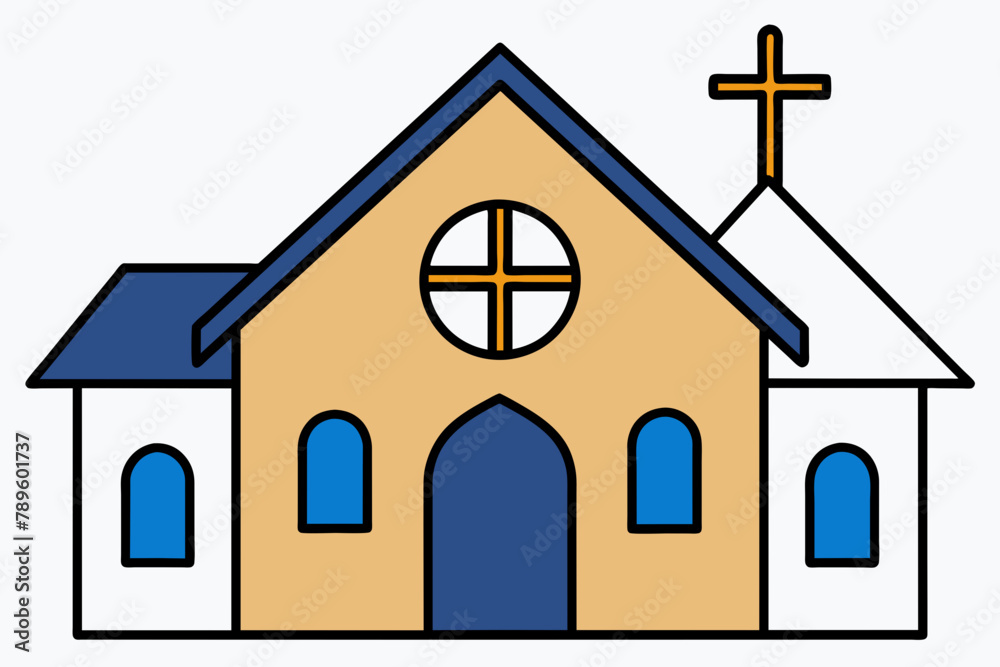 iglesia en arte lineal, sin tanto detalle y sin fondo white background iglesia en arte lineal, sin tanto detalle y sin fondo white background