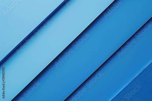 : Minimalist background featuring diagonal stripes in two shades of cool blue.