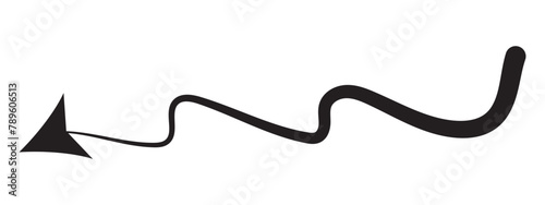 Hand drawn arrow sign. Handdrrawn svg arrows. Isolated direction doodle arrow icon
