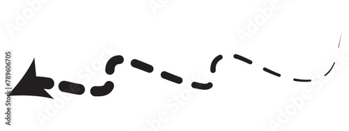 Hand drawn arrow sign. Handdrrawn svg arrows. Isolated direction doodle arrow icon