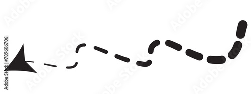 Hand drawn arrow sign. Handdrrawn svg arrows. Isolated direction doodle arrow icon