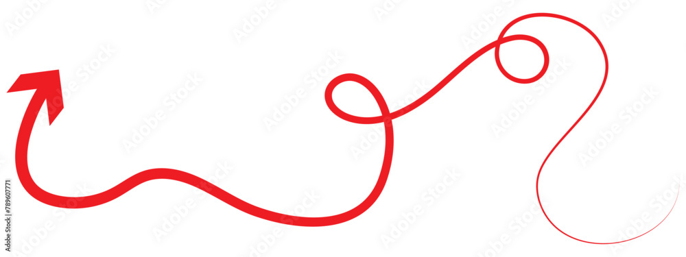 Hand drawn arrow sign. Handdrrawn svg arrows. Isolated direction doodle arrow icon
