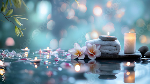 Delicate massage strokes stimulate lymphatic flow in a tranquil spa setting, promoting detoxification and immune function.