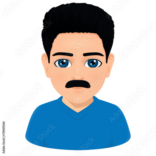 portrait of handsome mature man