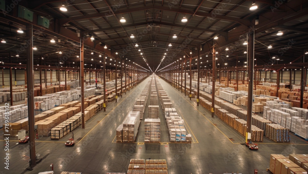 large warehouse of goods large warehouse of goods