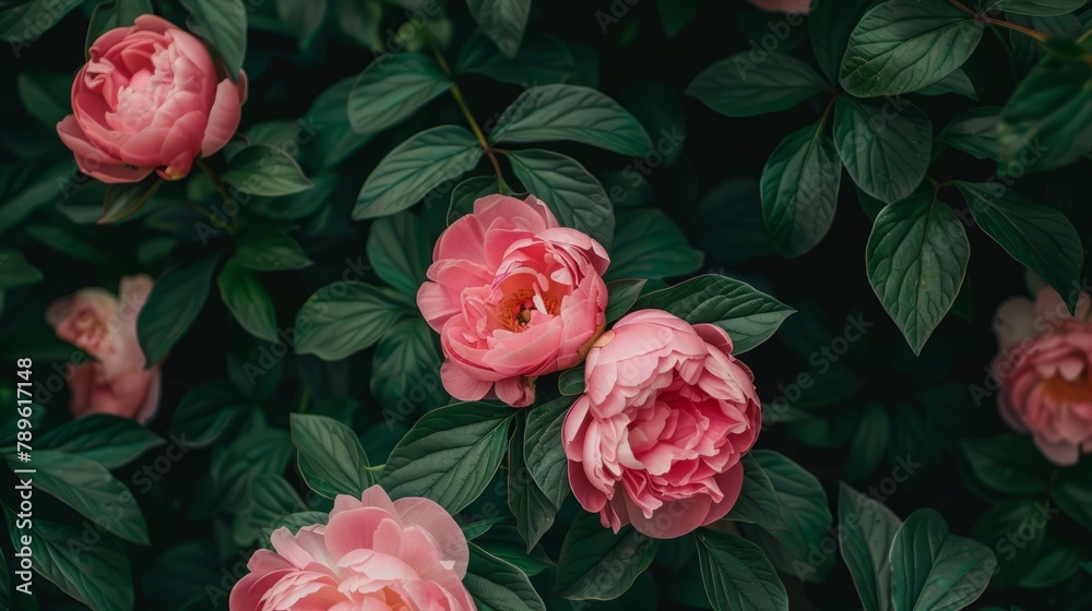floral background.