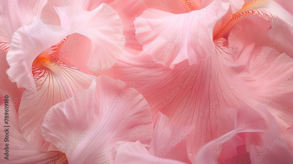 flower petals pink background.