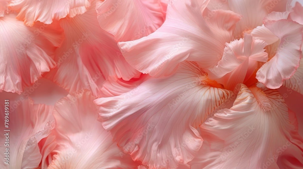 flower petals pink background.