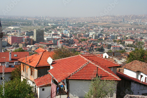 Roof of Building in Ulus, Ankara