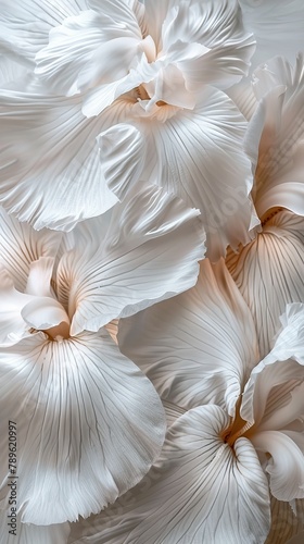 flower petals white background.