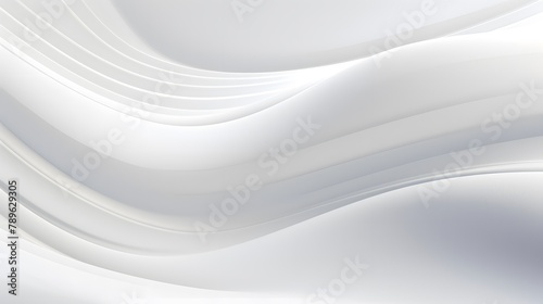 White abstract with seamless wavy pattern.
