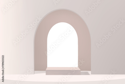 Aesthetic png product display, transparent window