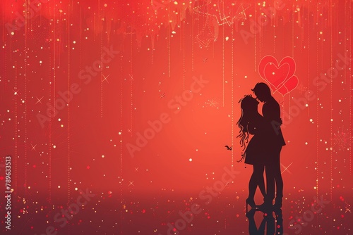 Modern Love Artwork: Blending Passionate Designs with Romantic Themes in Contemporary Graphic Art