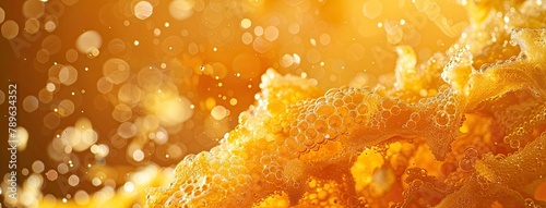 royal jelly produced by bees, emphasizing its natural richness and nutritional benefits.